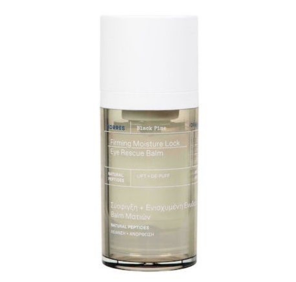 Korres Black Pine Eye Rescue balm ματιών για σύσφιξη και μαύρους κύκλους 15ml