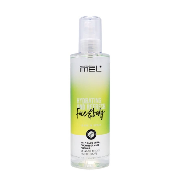 Ενυδατικό spray μαλλιών Imel Hydrating & Refresh 250ml για αναζωογόνηση, φρεσκάδα και καθημερινή περιποίηση