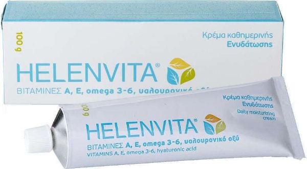 Helenvita Daily Moisturizing Cream ενυδατική κρέμα προσώπου και σώματος για ξηρό δέρμα 100g