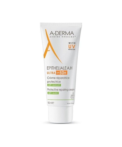 A-Derma Epitheliale A.H Ultra SPF50+ επανορθωτική κρέμα για σημάδια 100ml