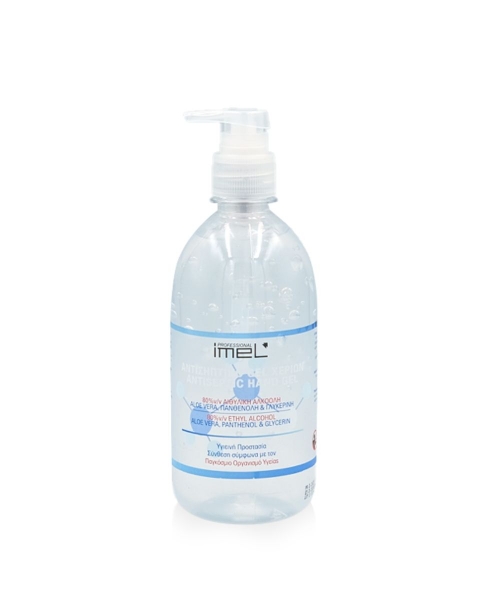 Εικόνα της Αντισηπτικό Gel Χεριών Imel 80% 500ml
