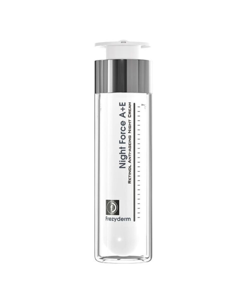 Αντιρυτιδική κρέμα νύχτας Frezyderm Night Force A+E Cream 50ml με βιταμίνες A και E για πρόσωπο και λαιμό
