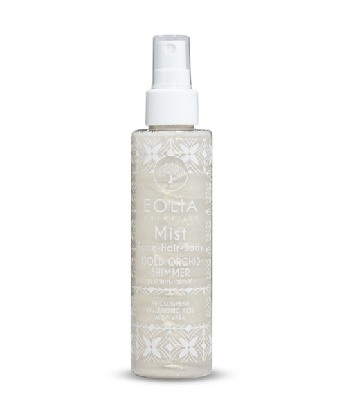 Εικόνα της EOLIA Face, Hair & Body Mist Shimmer Platinum Drops 150ml