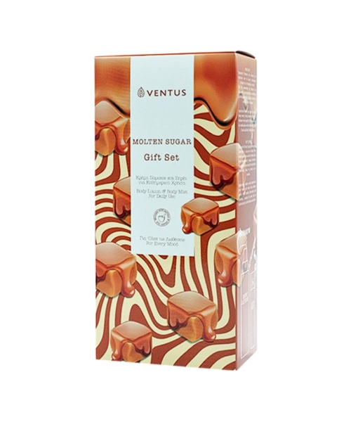 Σετ περιποίησης σώματος Imel Molten Sugar με body mist 100ml και κρέμα σώματος 250ml