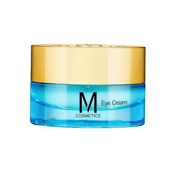 Ενυδατική αντιγηραντική κρέμα ματιών M Cosmetics Eye Cream 15ml για καθημερινή φροντίδα της περιοχής γύρω από τα μάτια