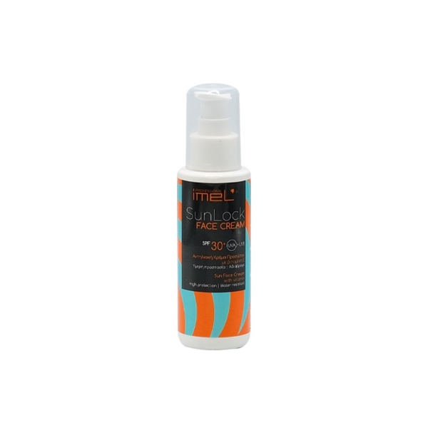 Εικόνα της Αντηλιακή Κρέμα Προσώπου Imel SunLock SPF 30 100ml