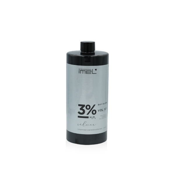 Οξειδωτικό γαλάκτωμα Imel Silver 10 Vol 3% για βαφή μαλλιών 1000ml