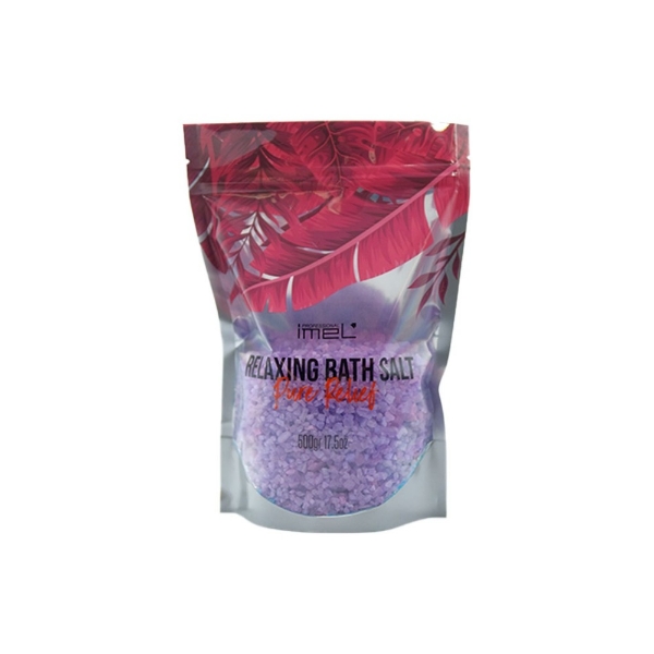 Εικόνα της Άλατα Μπάνιου Imel Pure Relief Λεβάντα 500gr