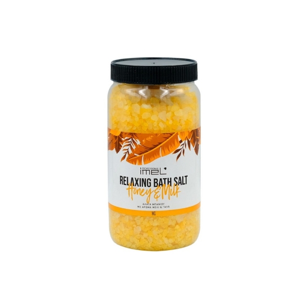 Εικόνα της Άλατα Μπάνιου Imel Pure Relief Μέλι Γάλα 1kg