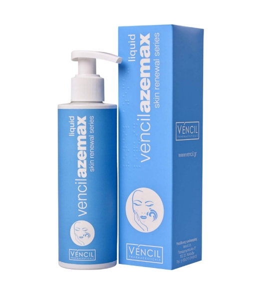 Υγρό καθαρισμού για ακμή Vencil Azemax Liquid 200ml για λιπαρό και ακνεϊκό δέρμα