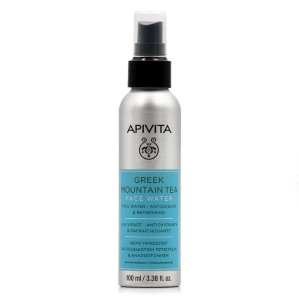 Apivita Greek Mountain Tea Face Water face mist τόνωσης με ιαματικό νερό 100ml