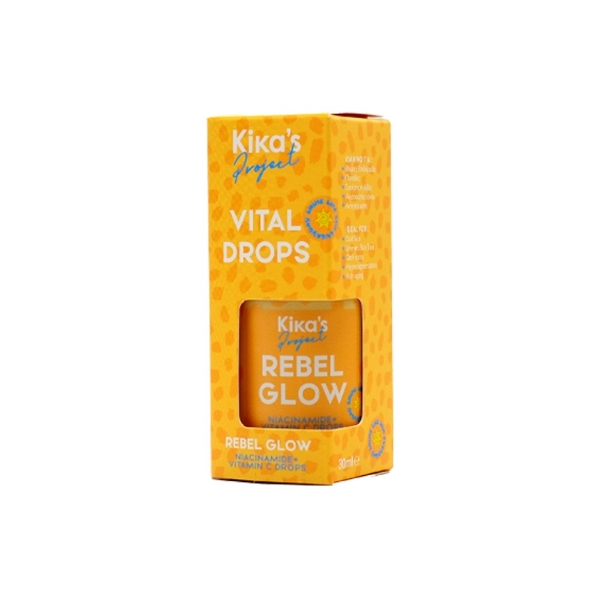 Εικόνα της Kika's Project Rebel Glow Serum Προσώπου για Λάμψη 30ml