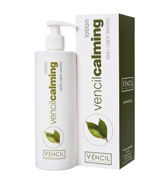 Καταπραϋντική λοσιόν σώματος VENCIL Calming Lotion 400ml για ξηρό δέρμα και αίσθηση κνησμού