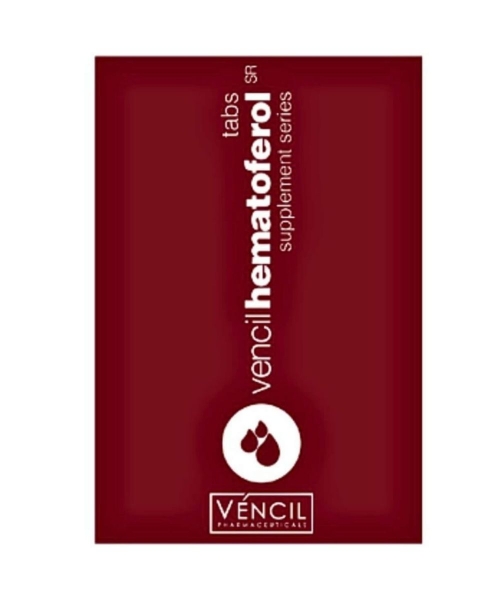 Σίδηρος βραδείας αποδέσμευσης VENCIL Hematoferol SR 30 Tabs με βιταμίνες και μέταλλα