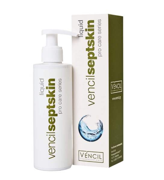 Υγρό καθαρισμού δέρματος Vencil Septskin Liquid για καθημερινή υγιεινή και φροντίδα ευαίσθητων περιοχών