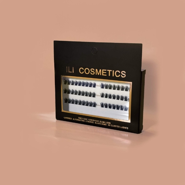 Ψεύτικες βλεφαρίδες σε τουφάκια Shallow Baby 10mm της ILI Cosmetics