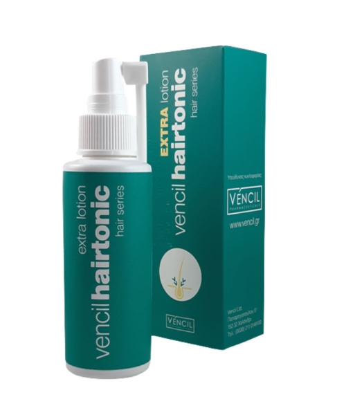 Λοσιόν για τριχόπτωση Vencil Hairtonic Extra 100ml για εντατική φροντίδα της ρίζας και ενδυνάμωση μαλλιών
