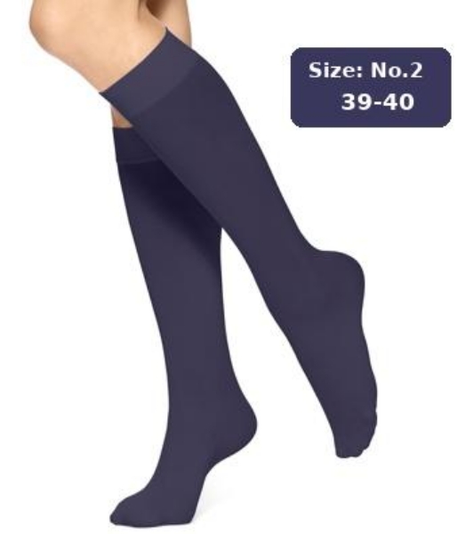Κάλτσες διαβαθμισμένης συμπίεσης Gloria Med Man Support Cotton μπλε No2 18-20 mmHg για άνδρες