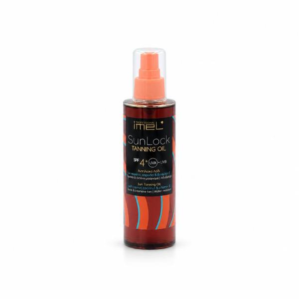 Imel SunLock Vegan αντηλιακό λάδι μαυρίσματος SPF 4 200ml